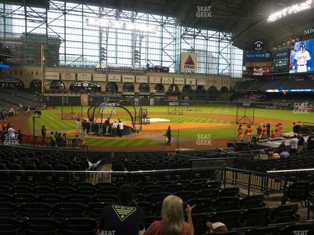 Minute Maid Park Section 127 Row 26 Seat 20, Pete