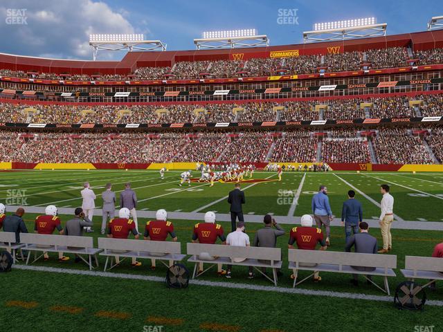 FedEx Field, section 340, home of Washington Commanders, page 1