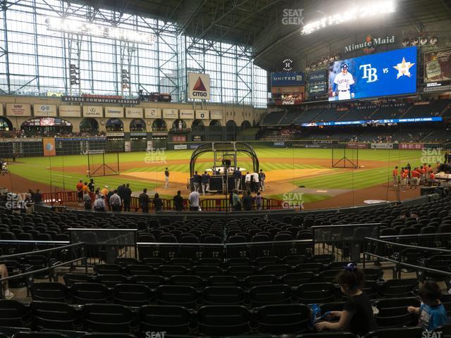 Section 119 at Minute Maid Park 