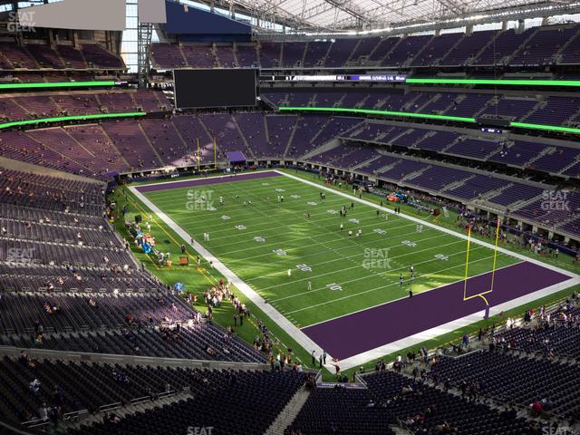 U.S. Bank Stadium Seat Views