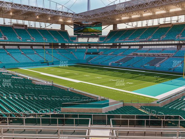 Section 215 at Hard Rock Stadium 