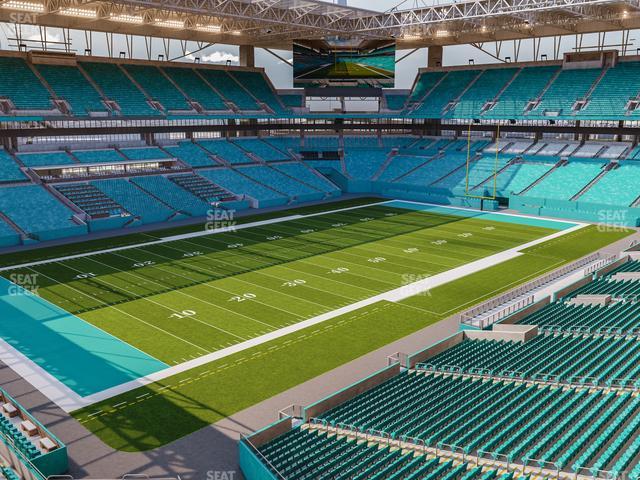 Section 225 at Hard Rock Stadium 