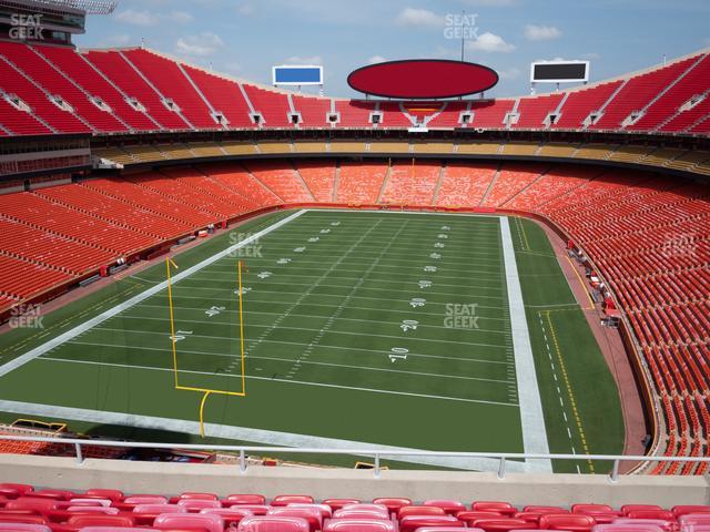 Section 311 at Arrowhead Stadium 