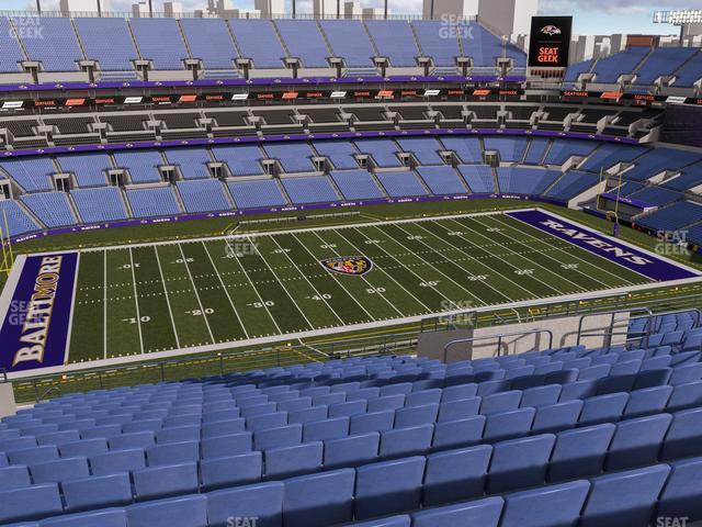 M&T Bank Stadium Seating 