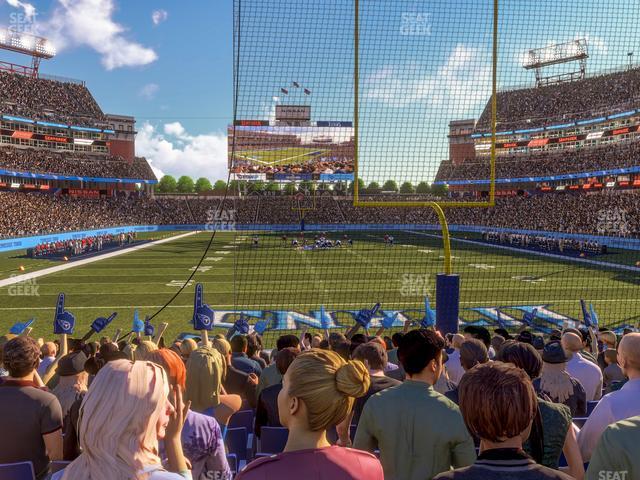 Section 101 at Cleveland Browns Stadium 