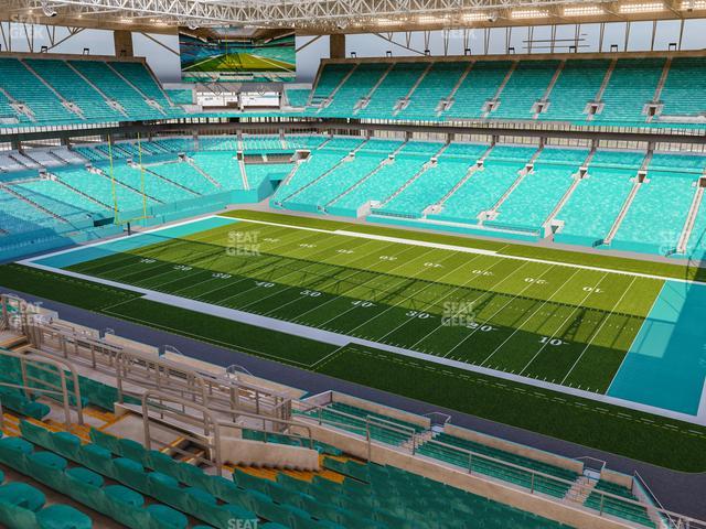 Section 101 at Hard Rock Stadium 