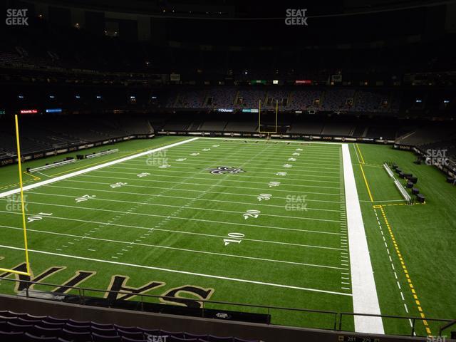 Caesars Superdome, section 324, home of New Orleans Saints, page 1