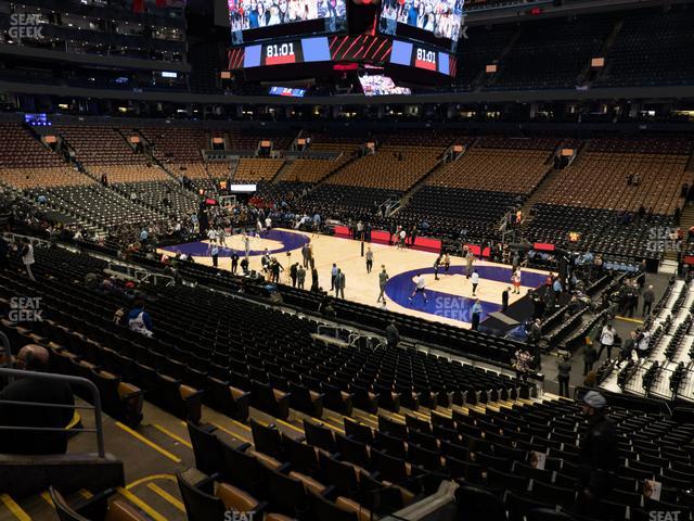 Section 115 at Scotiabank Arena 