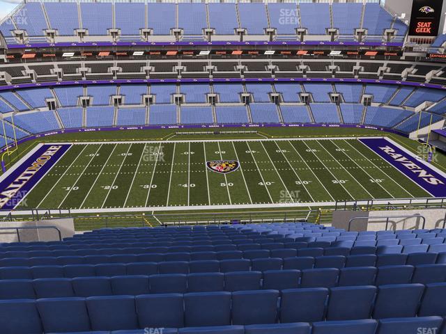 M&T Bank Stadium Seat Views