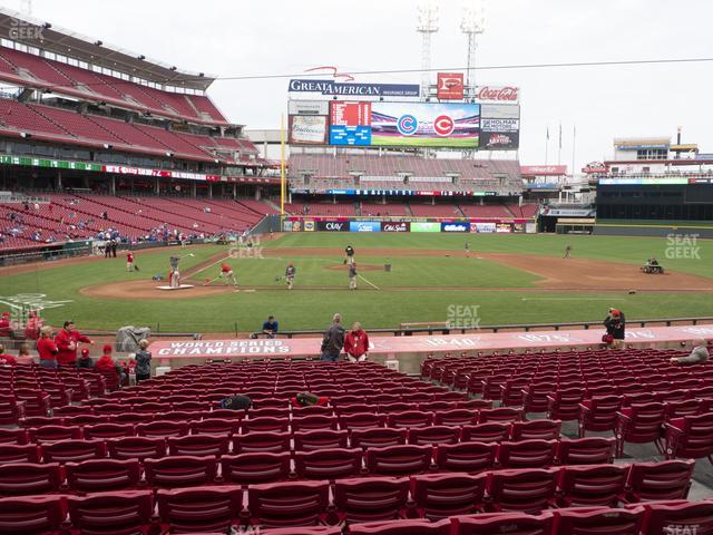 Great American Ball Park, section 117, home of Cincinnati Reds, page 1