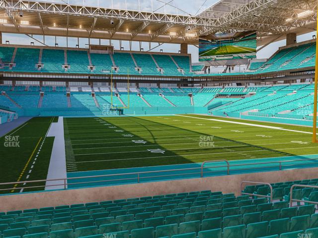 Section 216 at Hard Rock Stadium 