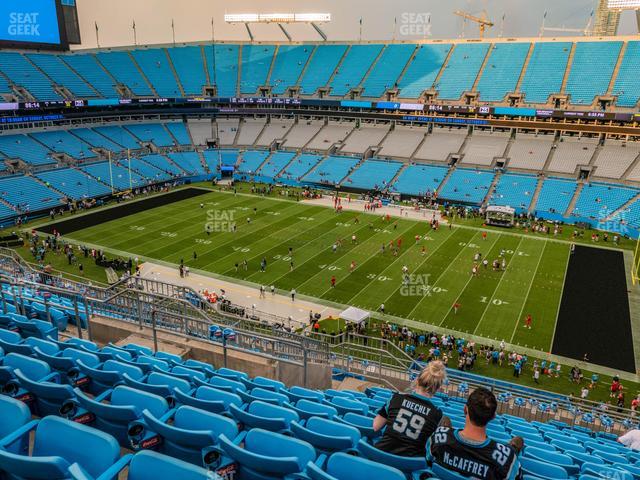 Section 538 at Bank of America Stadium 