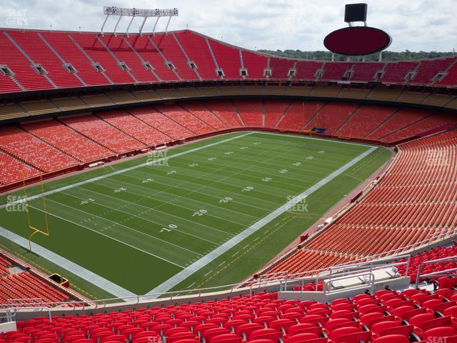 GEHA Field at Arrowhead Field Level Map