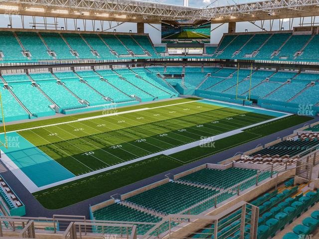 Section 331 at Hard Rock Stadium 