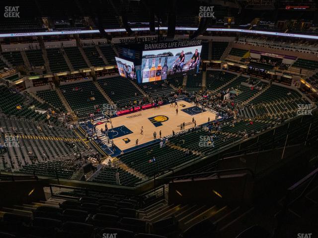 Bankers Life Fieldhouse, Indianapolis IN - Seating Chart View