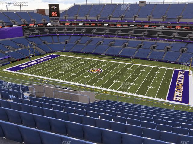 Section 550 at M&T Bank Stadium 