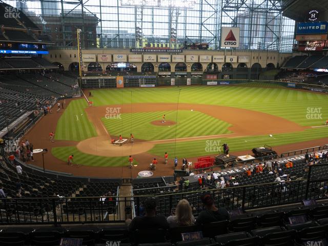 Minute Maid Park Section 127 Row 26 Seat 20, Pete