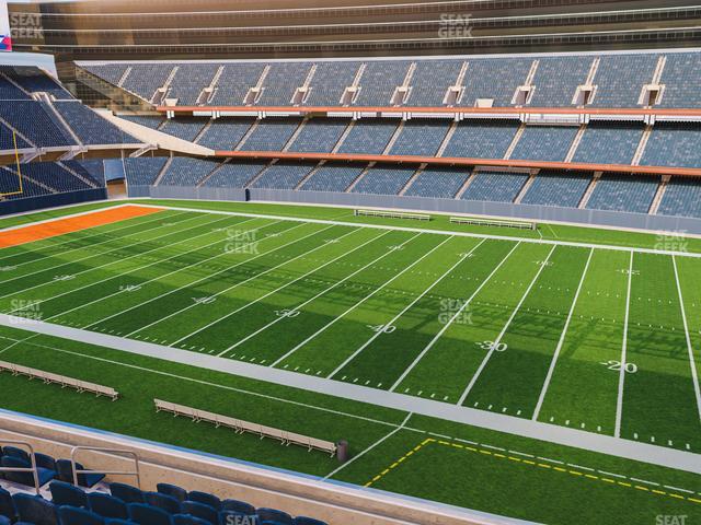 Section 211 at Soldier Field 