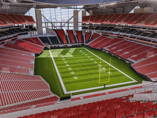 Mercedes-Benz Stadium, section 322, home of Atlanta Falcons, Atlanta  United, page 1