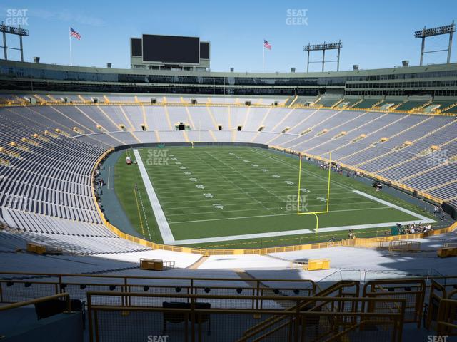 Lambeau Field, section 746s, home of Green Bay Packers, page 1