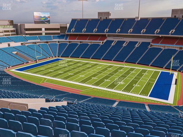 buffalo bills seat view