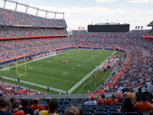 Empower Field at Mile High Stadium, section 519, home of Denver