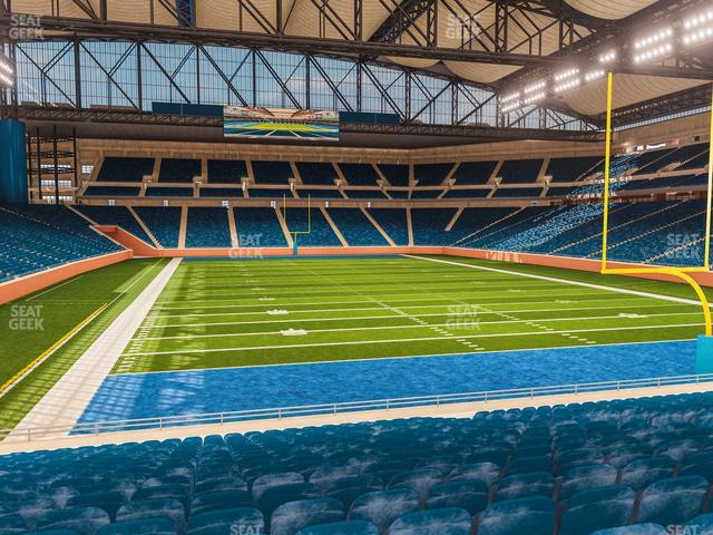 Ford Field Seating Chart + Section, Row & Seat Number Info