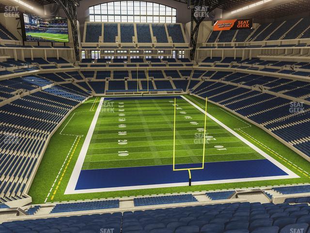 Lucas Oil Stadium Seat Views