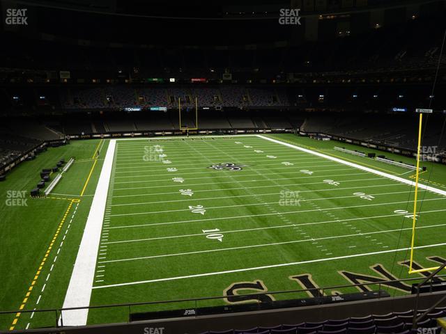 Caesars Superdome, section 324, home of New Orleans Saints, page 1