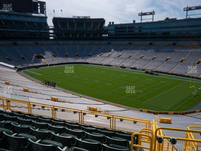 Section 409 at Lambeau Field 