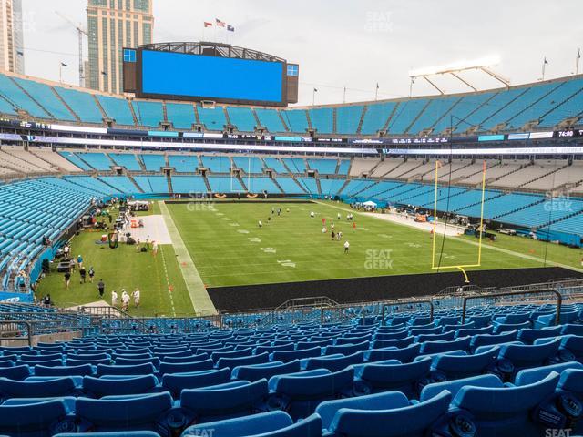 Bank of America Stadium, section 513, home of Carolina Panthers, Charlotte  FC, page 1