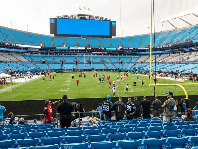 Section 122 at Cleveland Browns Stadium 