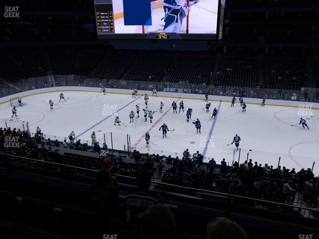 Section 230 at Amalie Arena 