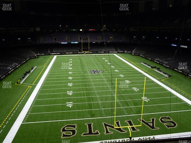 Caesars Superdome, section 601, home of New Orleans Saints, page 1