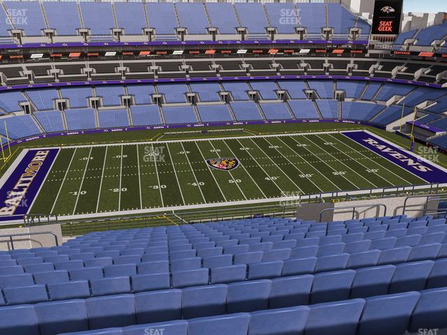 M&T Bank Stadium Seating Charts 