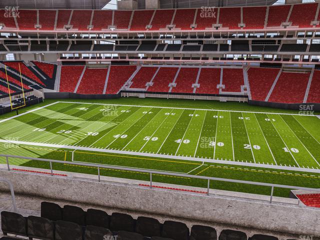 Section 113 at Mercedes-Benz Stadium 