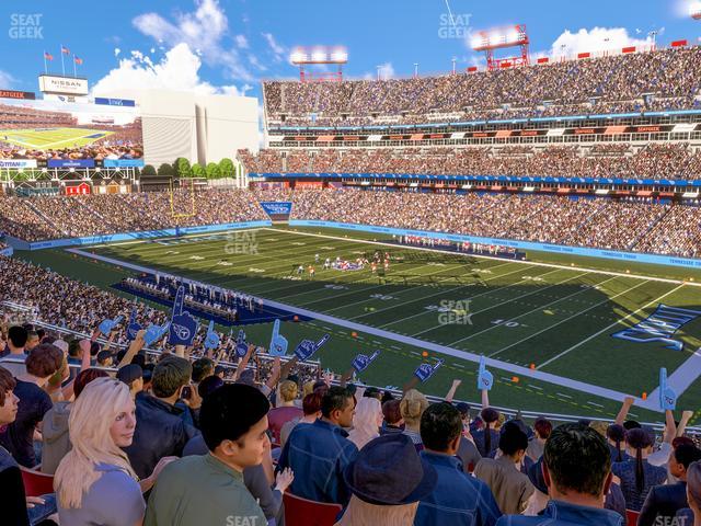 Logo Tennessee Titans Stadium Seat