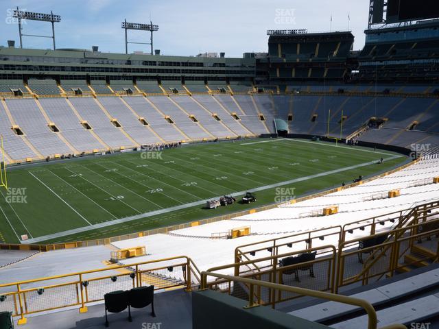 Lambeau Field Seating 