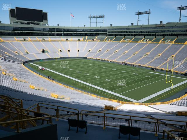 Section 674 at Lambeau Field 