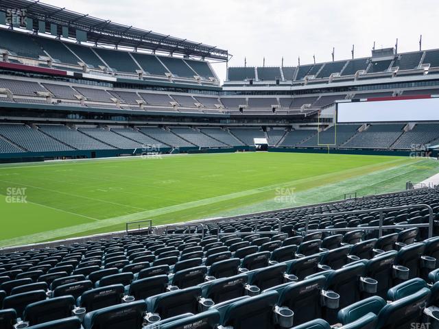 Section 210 at Lincoln Financial Field 