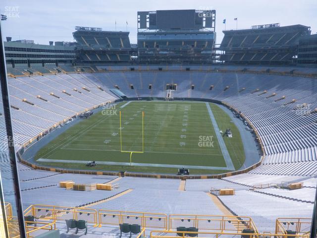 Lambeau Field Seat Views