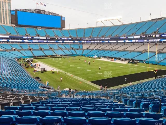 Bank of America Stadium, section 505, home of Carolina Panthers, Charlotte  FC, page 1