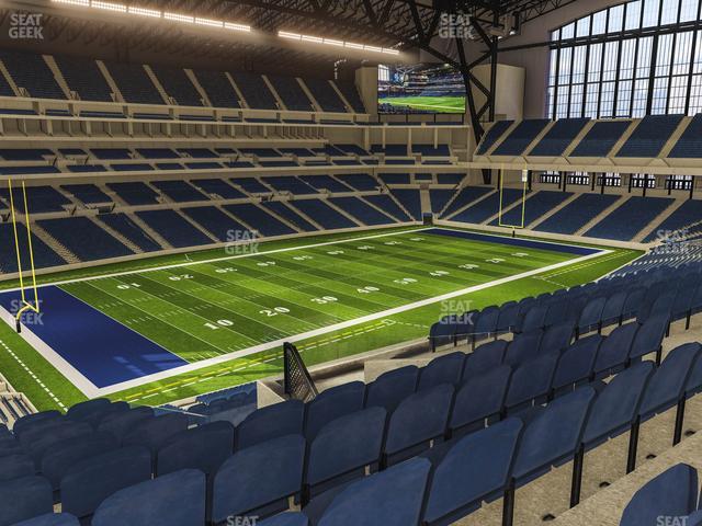 Lucas Oil Stadium Seating Chart + Section, Row and Seat Number Info