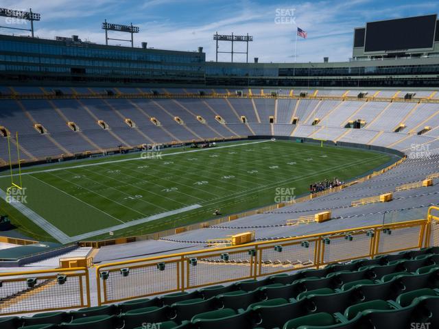 Section 438S at Lambeau Field 