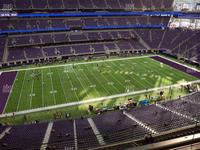 U.S. Bank Stadium Seat Views