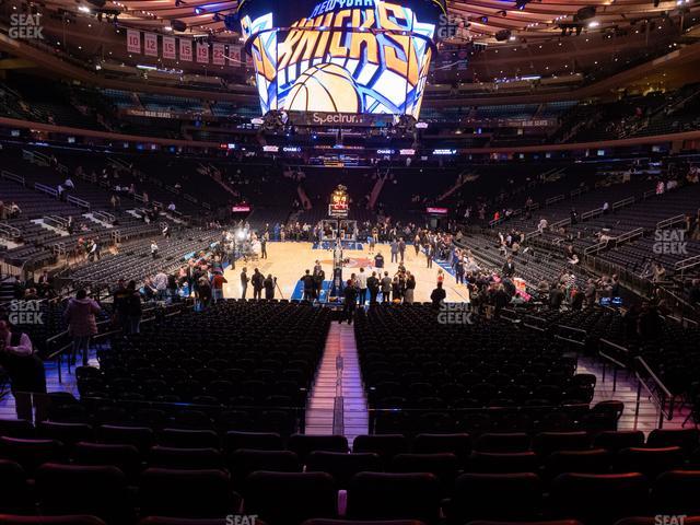 Section 102 Madison Square Garden Seat Views