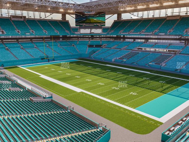 Hard Rock Stadium, section 329, home of Florida Marlins, Miami Hurricanes,  Miami Dolphins, page 1