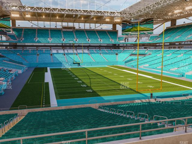 Section 216 at Hard Rock Stadium 