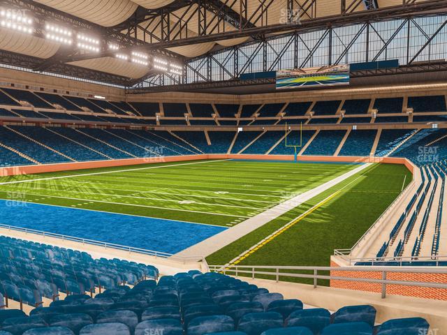 Ford Field Seat Views