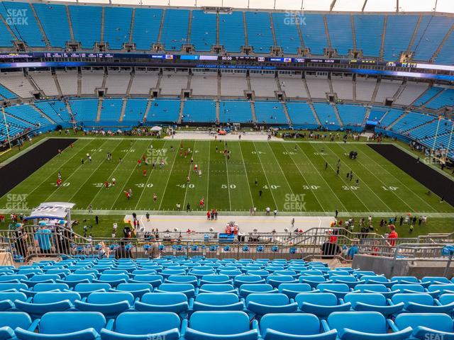 Bank of America Stadium, section 505, home of Carolina Panthers, Charlotte  FC, page 1